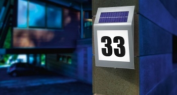 Solar Hausnummer von Esotec