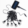 6er Set LED Solar Bodenleuchten