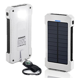 SOMAN® 10000mAh Solar Powerbank